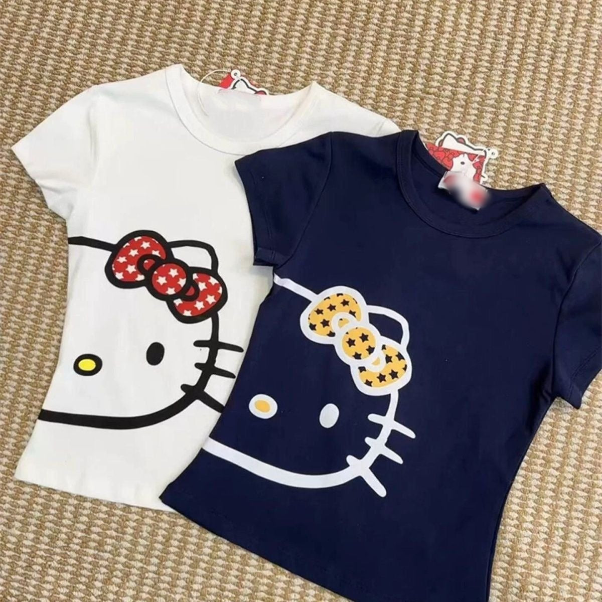 Hello KT Starry Bow Graphic Tee