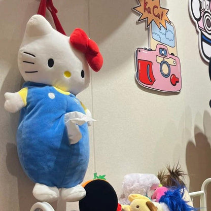 Hello KT Plush Tissue Holder