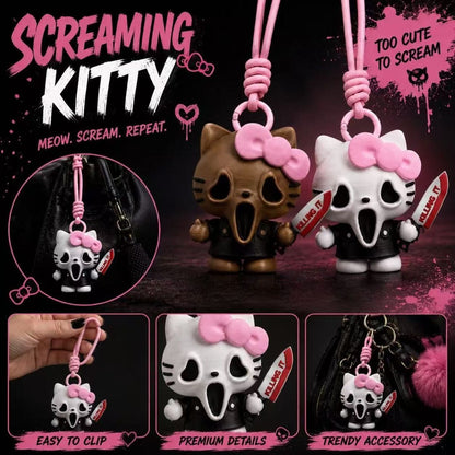 Hello KT Chucky Halloween Costume Keychain Charms