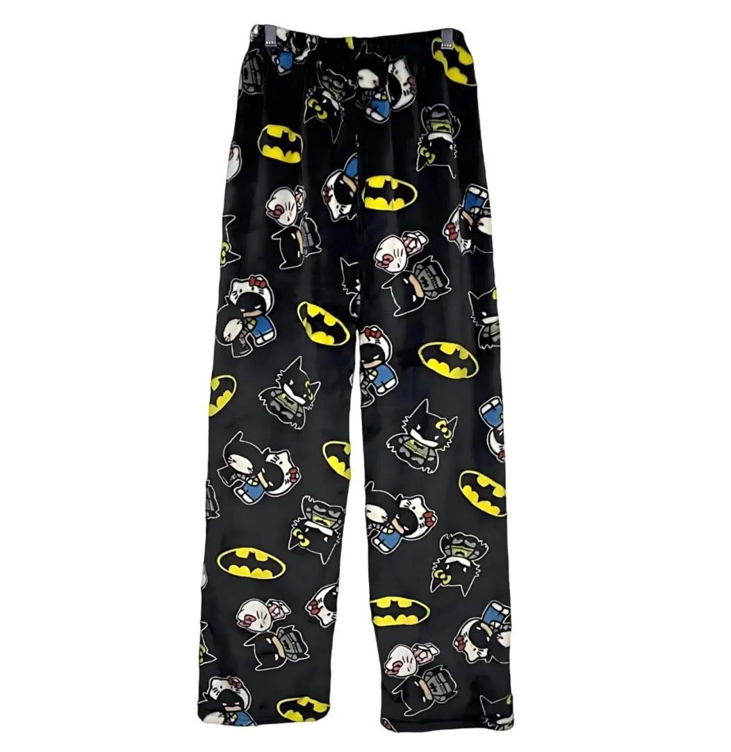 Hello KT Batman Fluffy Pants