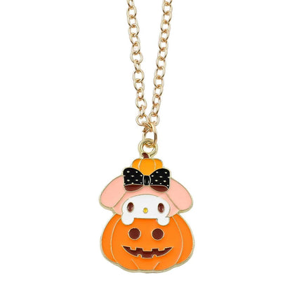 🎃 Halloween Pumpkin Kawaii Character Necklace
