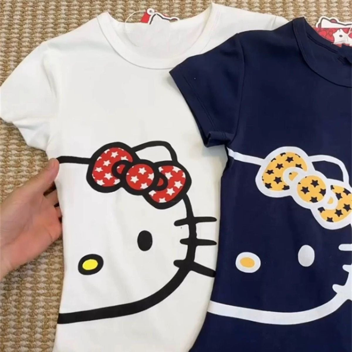 Hello KT Starry Bow Graphic Tee