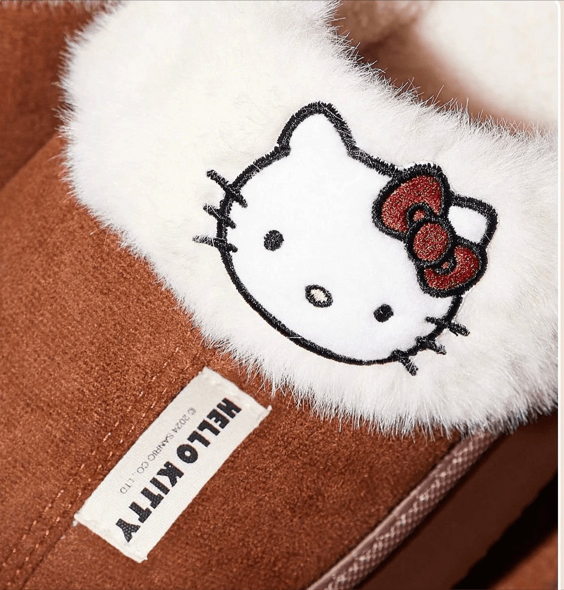 Hello KT Fuzzy Slippers