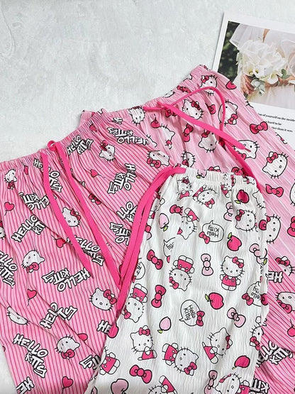 Hello KT Ultra Soft Cozy Fleece Lounge Pants