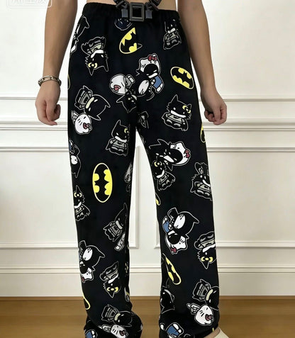 Hello KT Batman Fluffy Pants