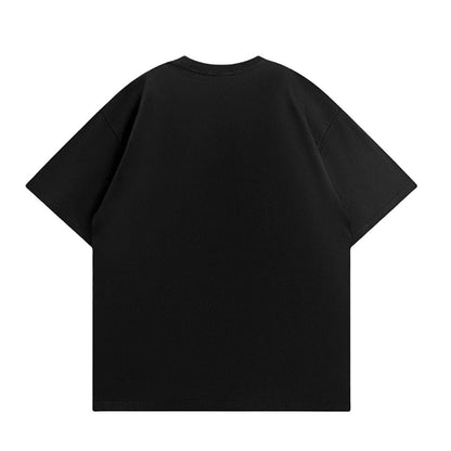 Sparkle Rhinestone Hello KT Oversized Cotton Tee