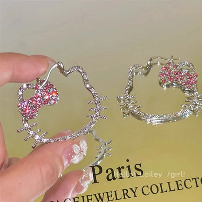 Hello KT Sparkle Icon Earrings
