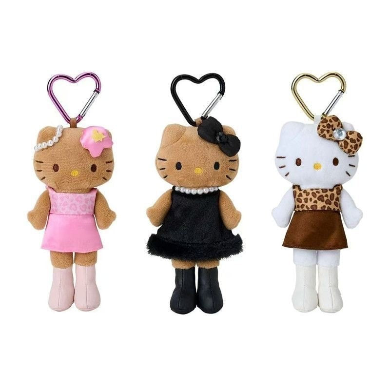 Hello KT Chanel-Style Plush Charm