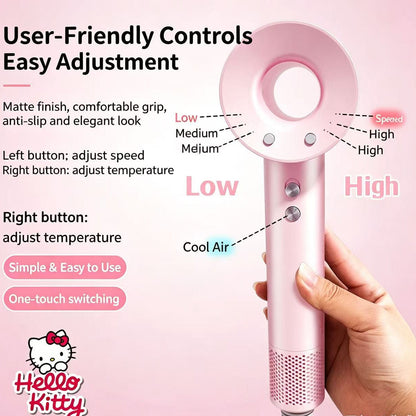Hello KT Dreamy Pink Hair Dryer