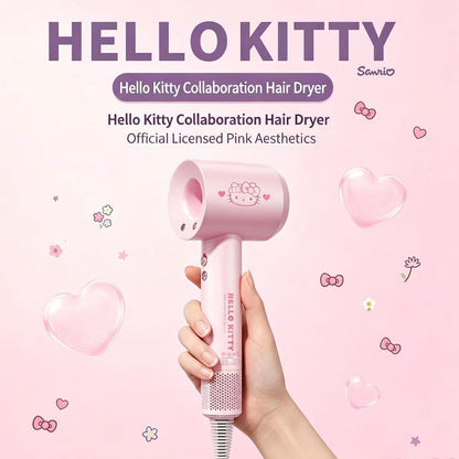 Hello KT Dreamy Pink Hair Dryer