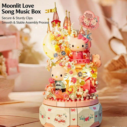Hello KT Cherry Blossom Castle Music Box