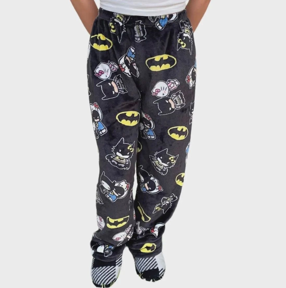 Hello KT Batman Fluffy Pants