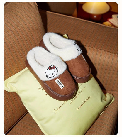 Hello KT Fuzzy Slippers