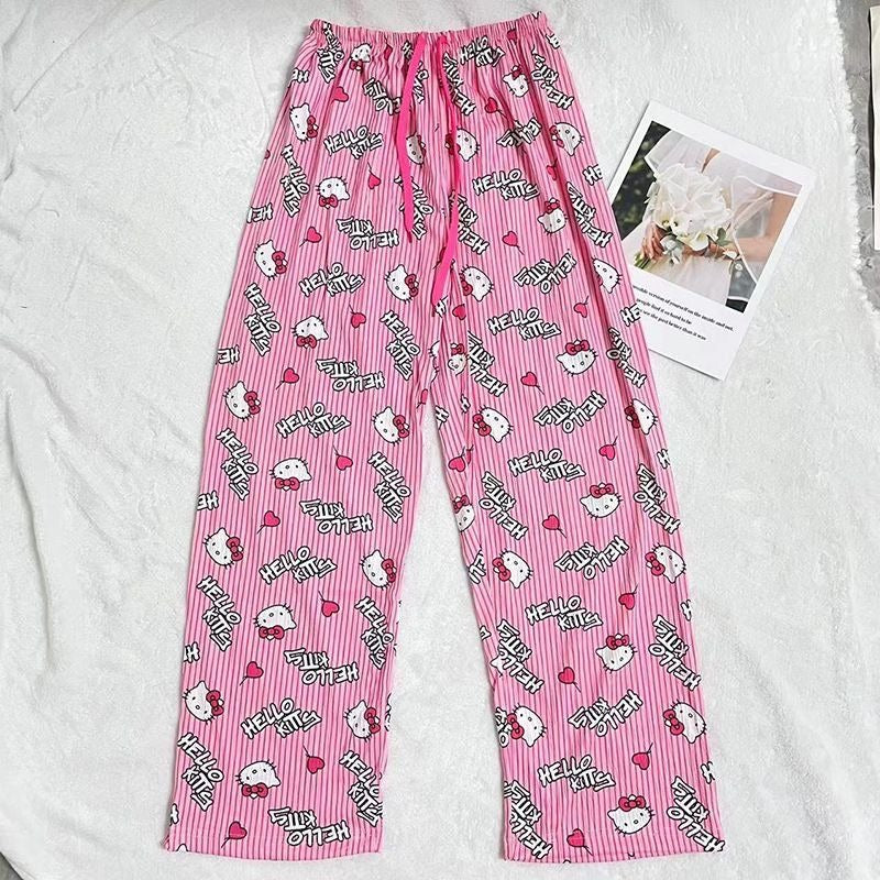 Hello KT Ultra Soft Cozy Fleece Lounge Pants