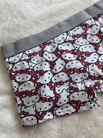 Cute Hello KT Print Cotton Panties