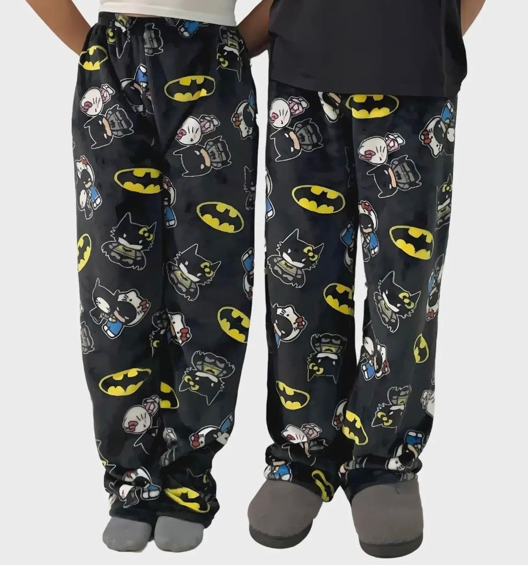 Hello KT Batman Fluffy Pants