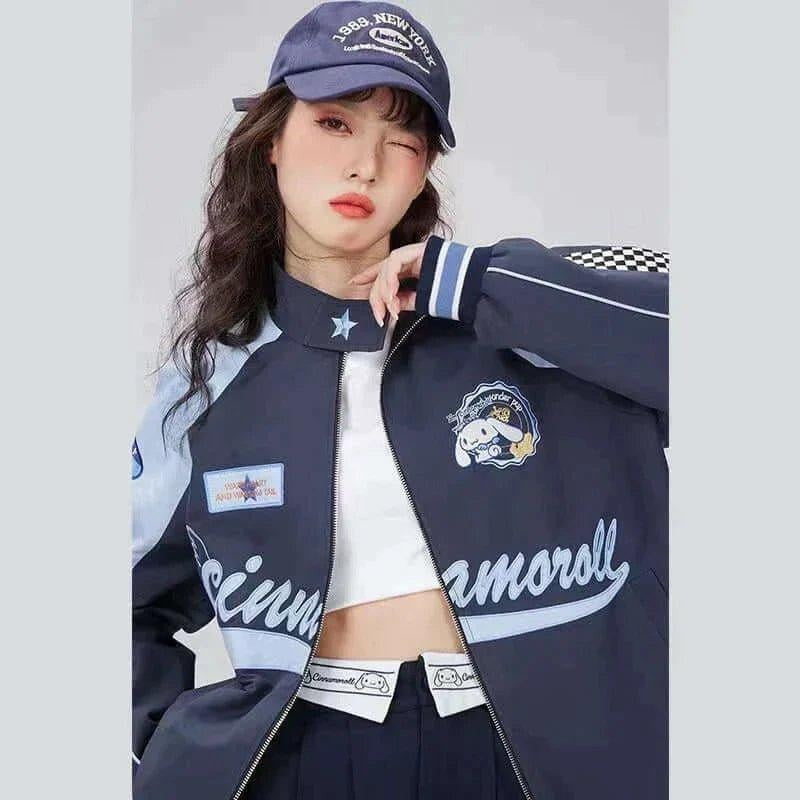 Cinnamoroll Biker Fit Jacket