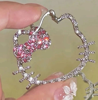 Hello KT Sparkle Icon Earrings