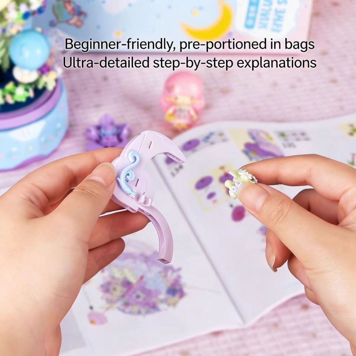 Hello KT Cherry Blossom Castle Music Box