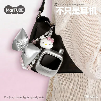 Hello KT Smart Screen Bluetooth Earphones Gift Set