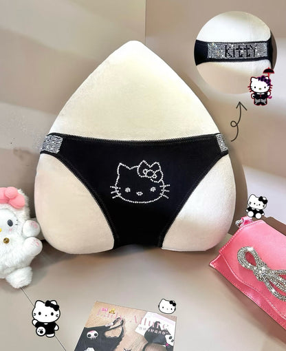 Hello KT Dazzle Briefs Kawaii Crystal Underwear