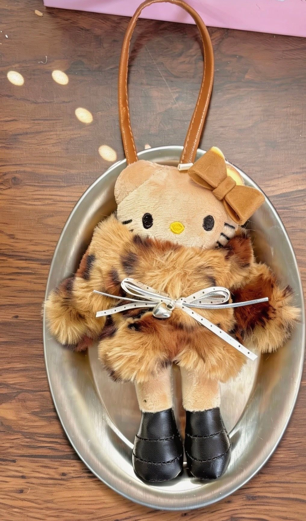 Hello KT Fur Babe Keychain Bag Charm