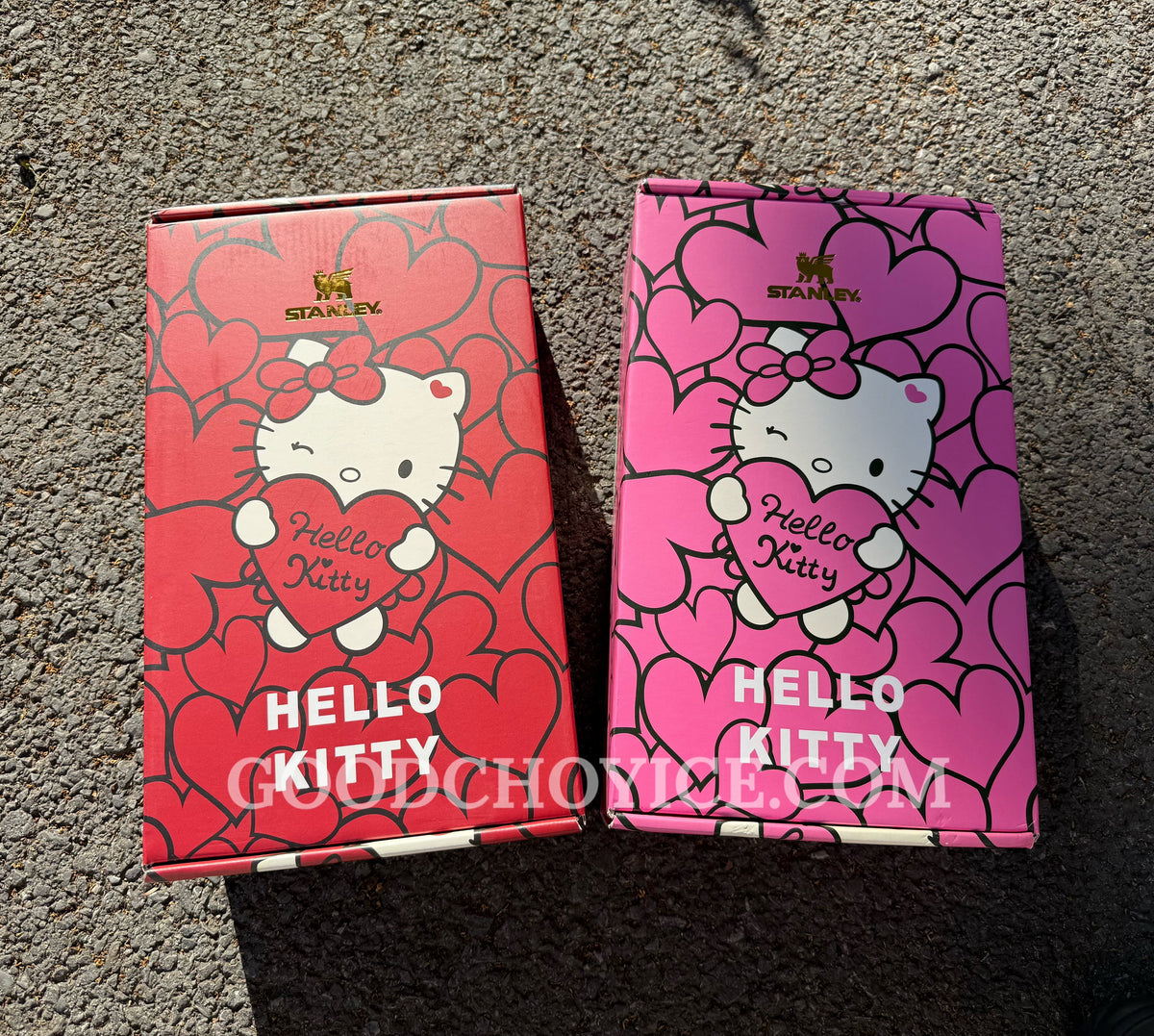 Hello KT Sweet Hearts 40 OZ Car Cup Gift Box Set 💝