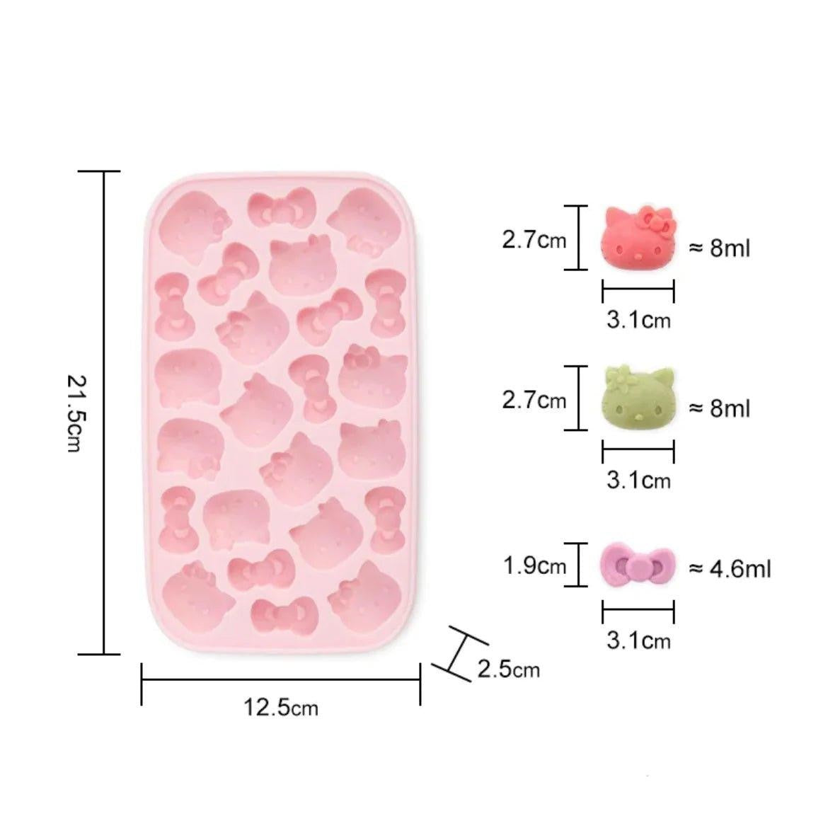 Hello KT Press & Pop Silicone Ice Tray