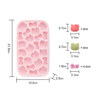 Hello KT Press & Pop Silicone Ice Tray