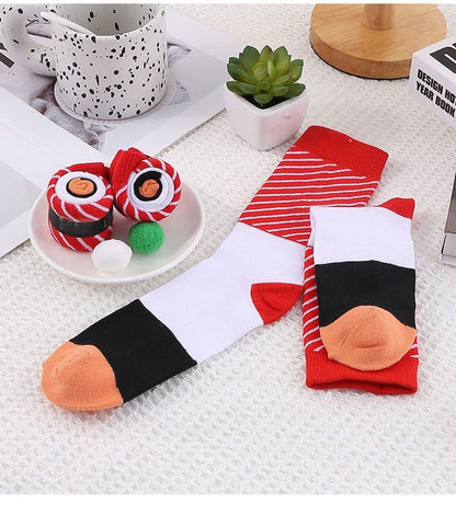 Creative Sushi Socks Box
