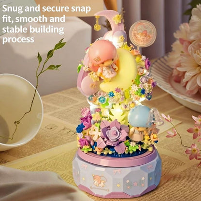 Hello KT Cherry Blossom Castle Music Box