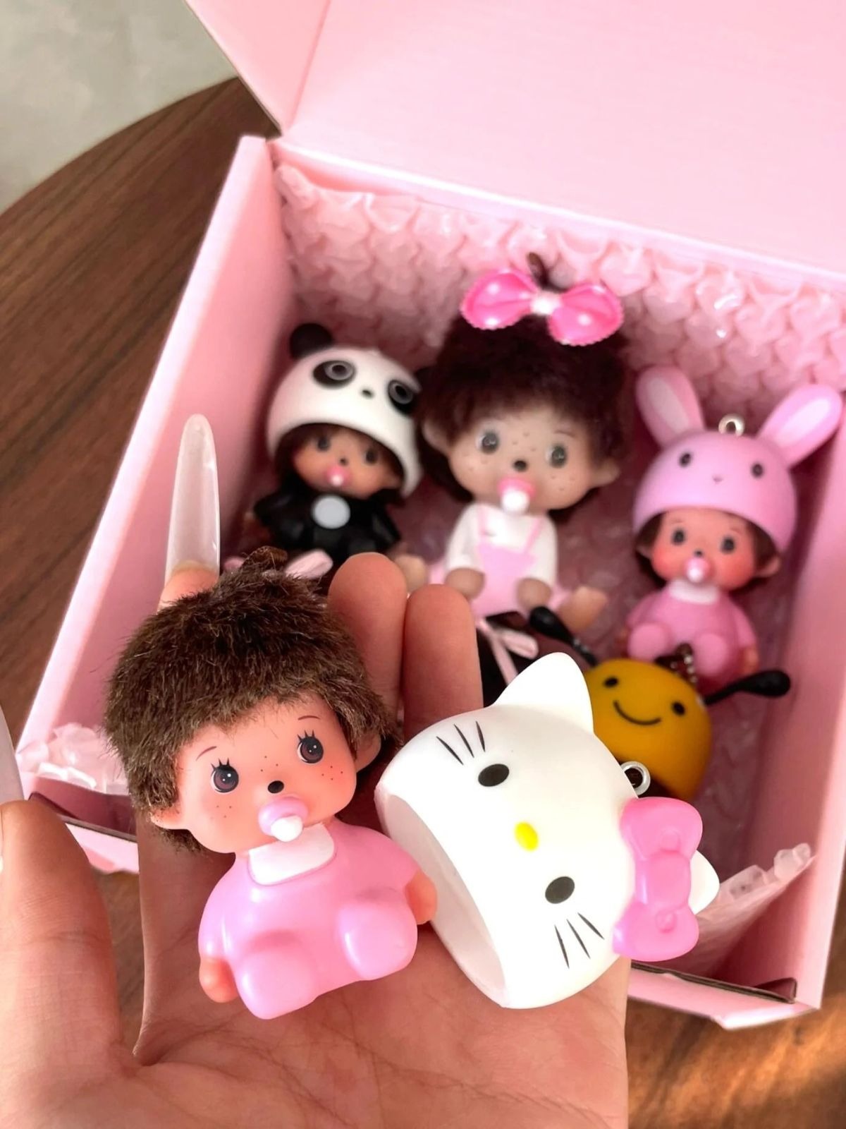 Monchichc Sweet Collectible Keychain Figure