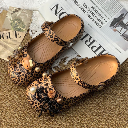 Hello KT Customizable Crocs-Style Clogs Summer Beach Shoes