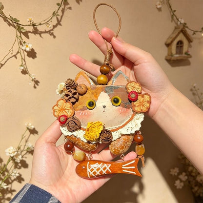 Sweet Pea Pet Keychain