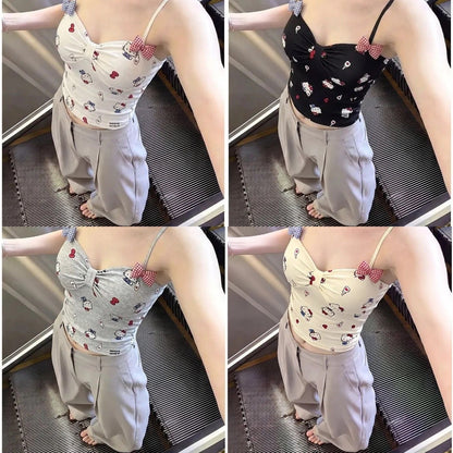 Hello KT Sweet Bow Cami Top